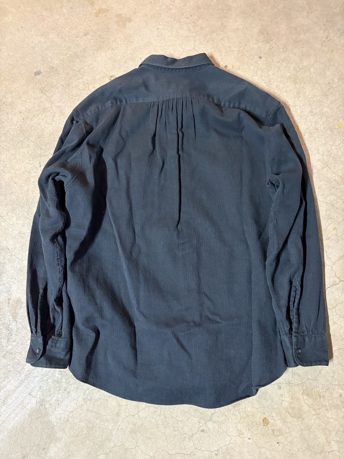 Calvin Klein Vintage 00’s Calvin Klein Long Sleeve Shirt Charcoal Black Size US M / EU 48-50 / 2 - 3 Thumbnail