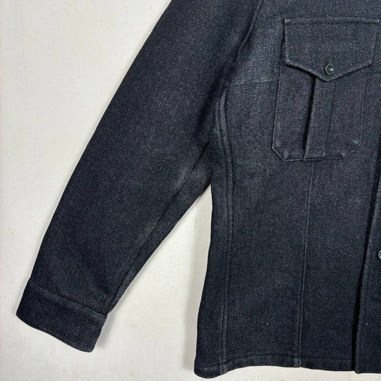 Tommy Hilfiger Tommy Hilfiger Black Wool Double Pocket Jacket Size US M / EU 48-50 / 2 - 5 Thumbnail
