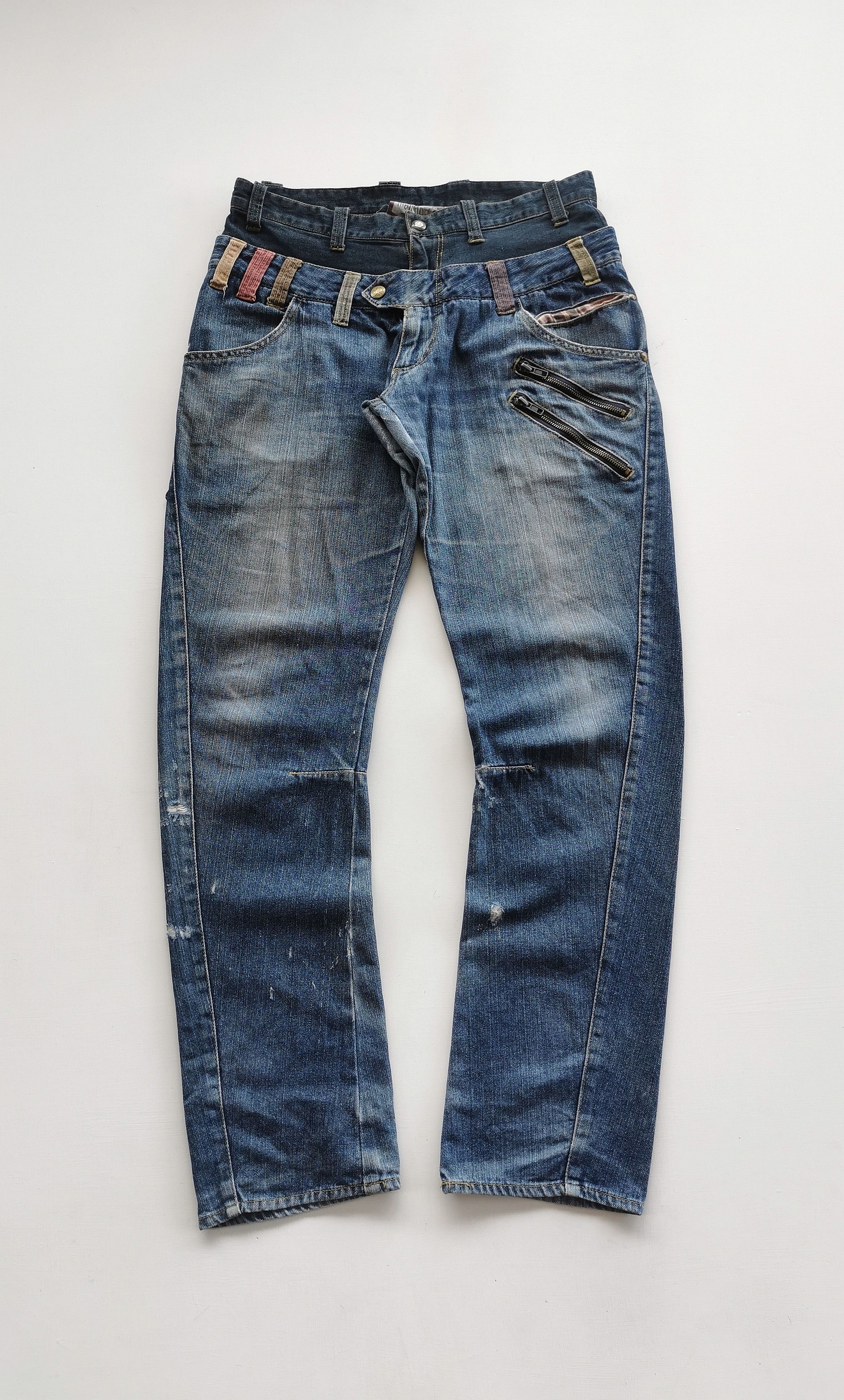 Kapital Rare BLINDEDGE Double Waist Japanese Style DenimJeans ☠️☠️🎌 Size US 32 / EU 48 - 2 Thumbnail