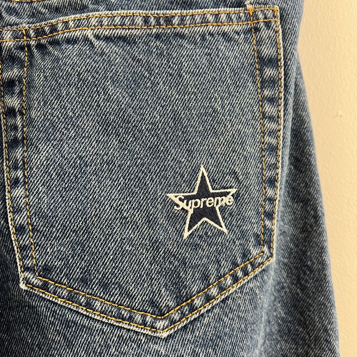 Supreme Supreme Star Denim Jeans Size US 30 / EU 46 - 9 Thumbnail