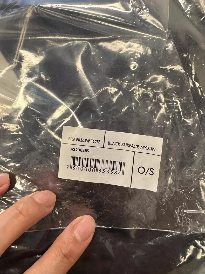 Our Legacy our legacy black pillow tote Size ONE SIZE - 9 Thumbnail