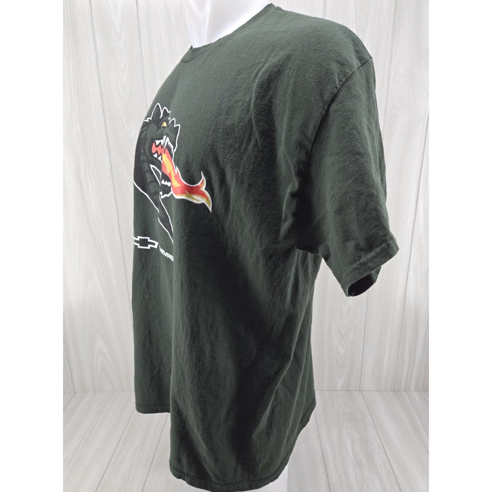 Gildan UAB Blazers Chevy Dealers Short Sleeve Shirt Men's XL STAINED Green Graphic Print T-Shirt Men XL Shir t Size US XL / EU 56 / 4 - 4 Thumbnail