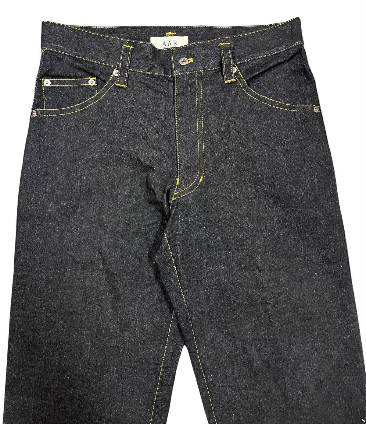 Yohji Yamamoto A.A.R YOHJI DESIGN STUDIO DENIM STRECH Size US 31 - 4 Thumbnail