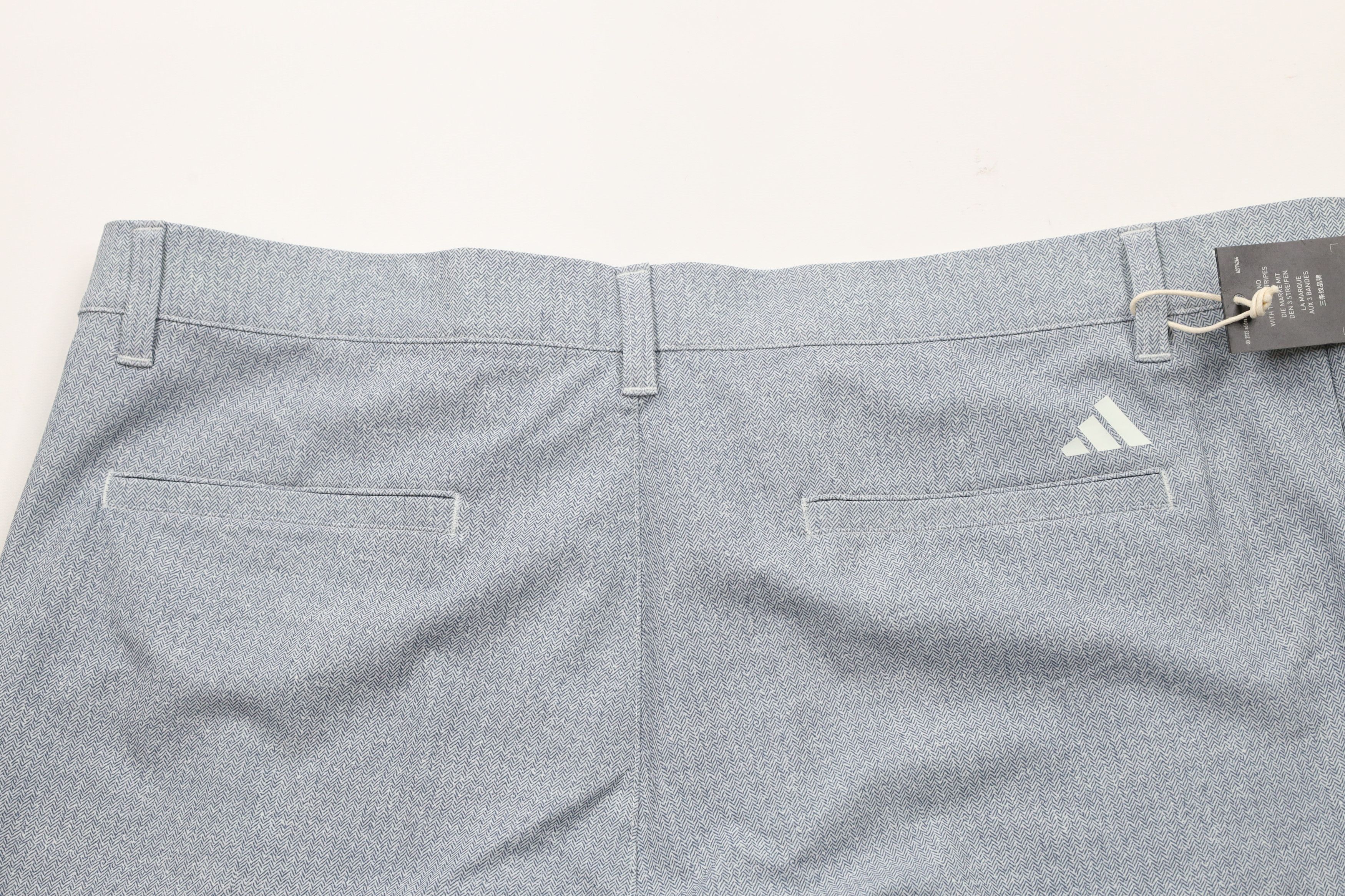 Adidas × Vintage New Adidas Stretch Herringbone Golf Golfing Chino Shorts Size US 38 / EU 54 - 9 Thumbnail