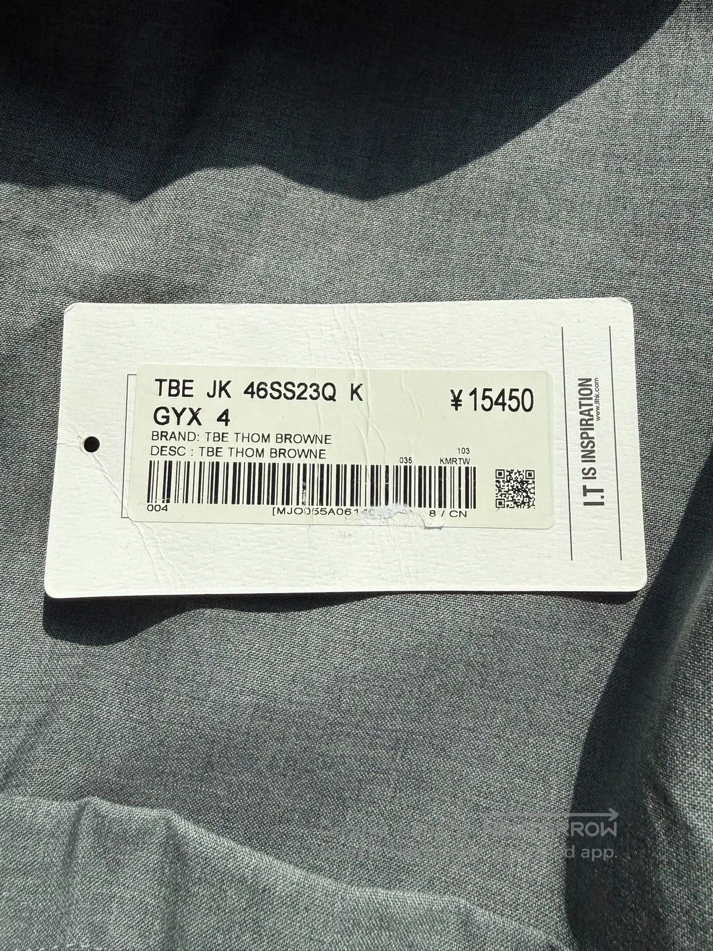 Thom Browne thom browne long sleeve wool shirt jacket. Size US XL / EU 56 / 4 - 5 Thumbnail