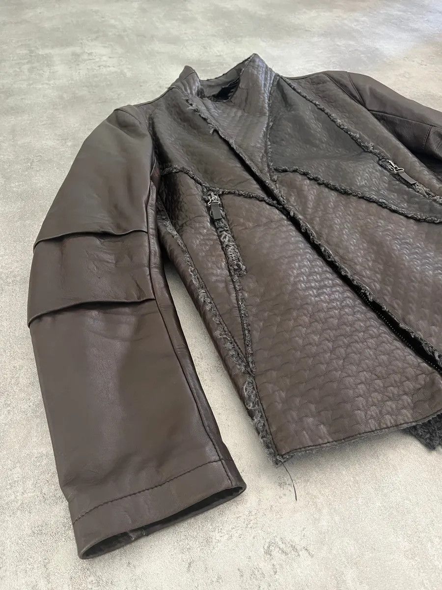 Marithe + Francois Girbaud Marithé + François Girbaud Avant-Garde Brown Optimum Rocker Jacket Size US M / EU 48-50 / 2 - 12 Thumbnail