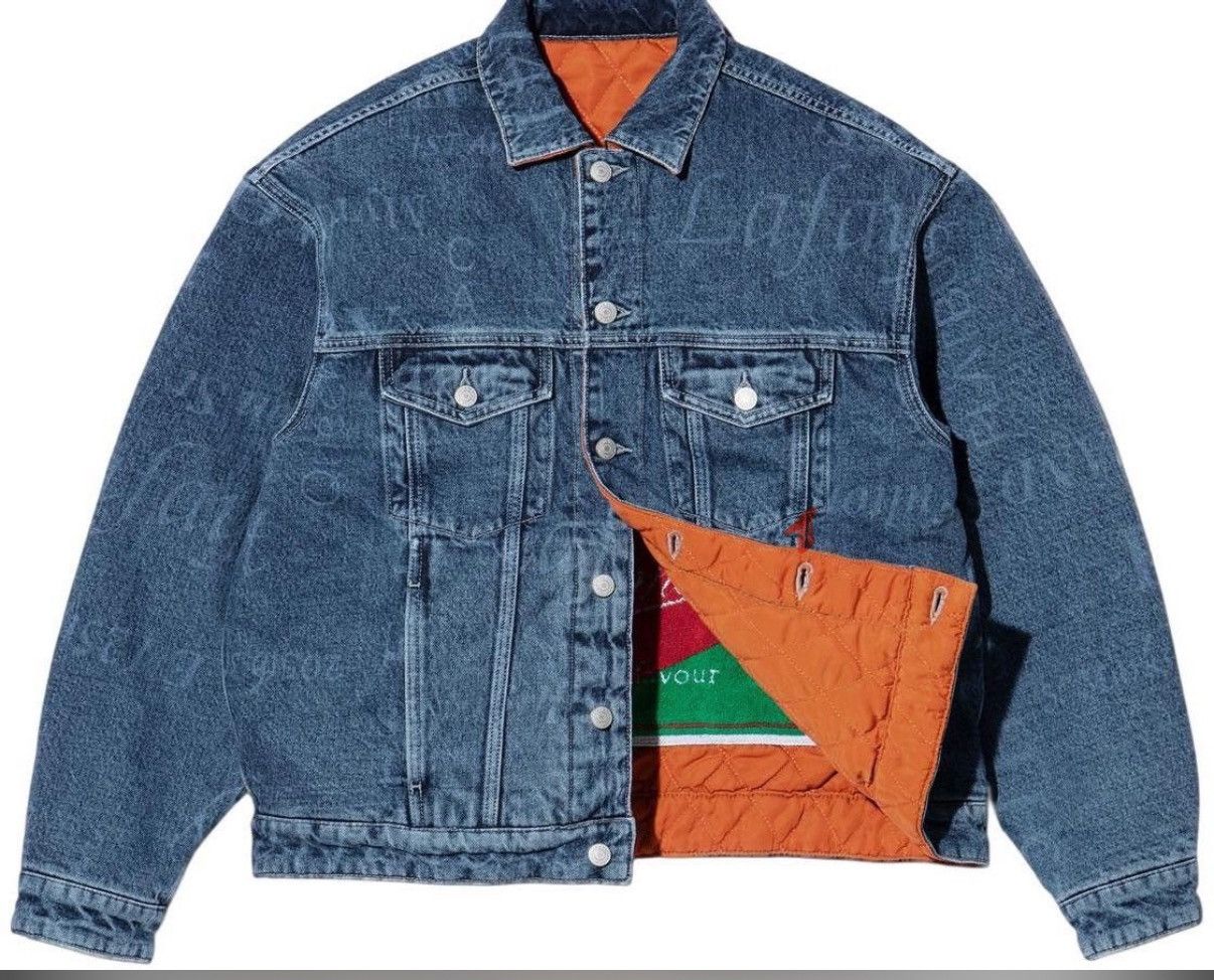 Martine Rose × Supreme Supreme®/Martine Rose® Reversible Trucker Jacket - Large Size US L / EU 52-54 / 3 - 1 Thumbnail