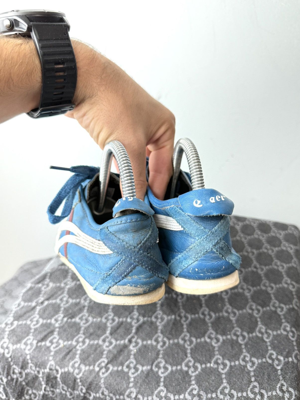 Asics Rare! Vintage Onitsuka Tiger Low Top Sneakers Asics Size US 5 / IT 35 - 4 Thumbnail