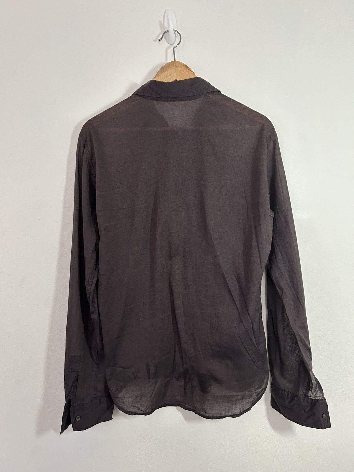 Costume National Dark brown light as air costume national shirt Size US S / EU 44-46 / 1 - 2 Thumbnail