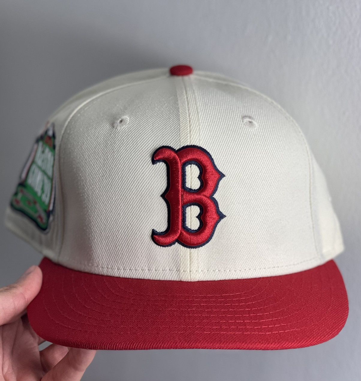 Hat Club 7 3/8 Hat Club Exclusive “White Dome” Boston Red Sox Size ONE SIZE - 2 Thumbnail