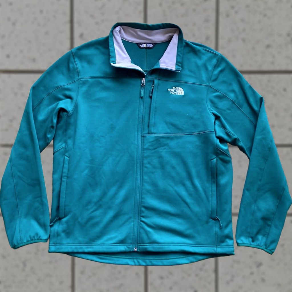 The North Face The North Face Mens Performance Jacket Green Sz XL 200 WT Cinder Full Zip Fleece Size US XL / EU 56 / 4 - 1 Thumbnail