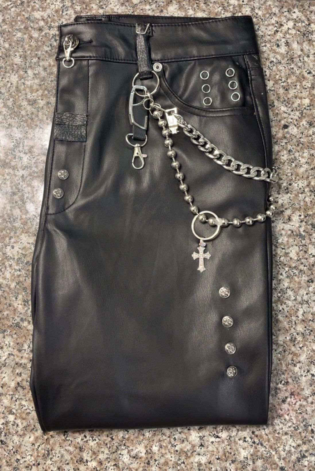 Other MEBU leather pants Size US 34 / EU 50 - 1 Thumbnail