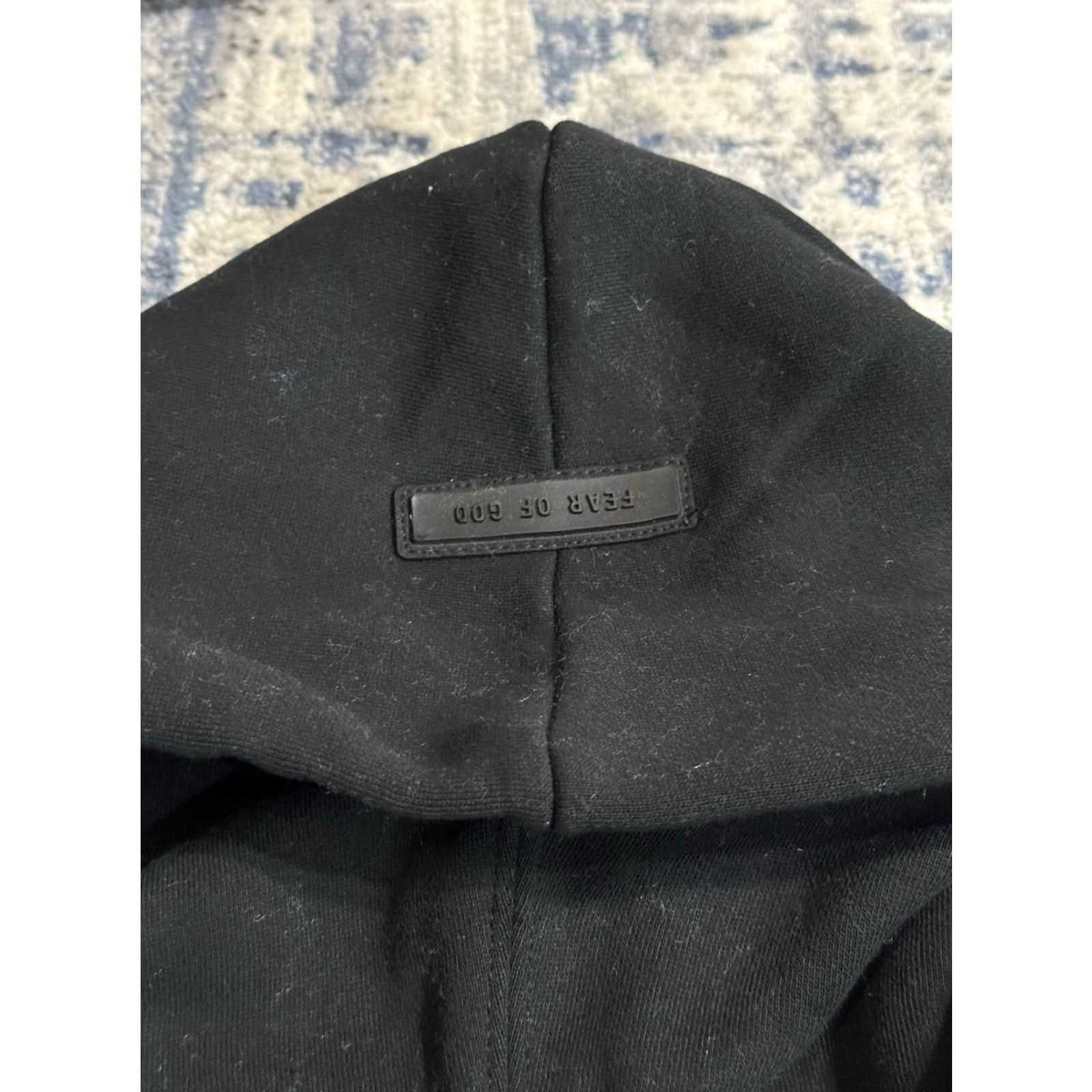 Essentials Fear of God Essentials Hoodie Men Hoodie S Jet Black Pullover OverSized Hooded Pockets NWT Brand New Size US S / EU 44-46 / 1 - 4 Thumbnail