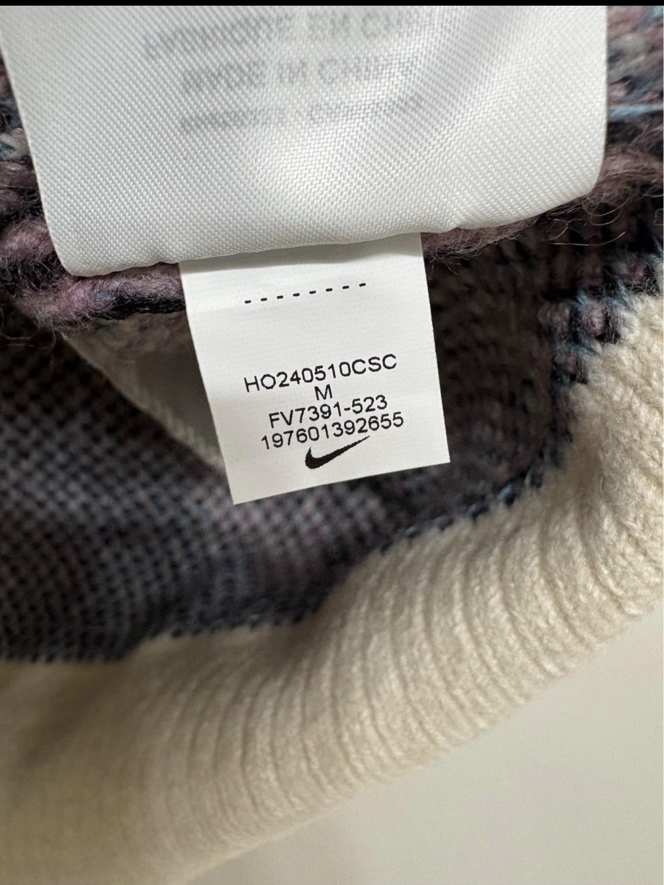 Nike SB Nike SB Skateboarding Snake Knit SweaterVest M Plum Dust NEW Size US M / EU 48-50 / 2 - 3 Thumbnail