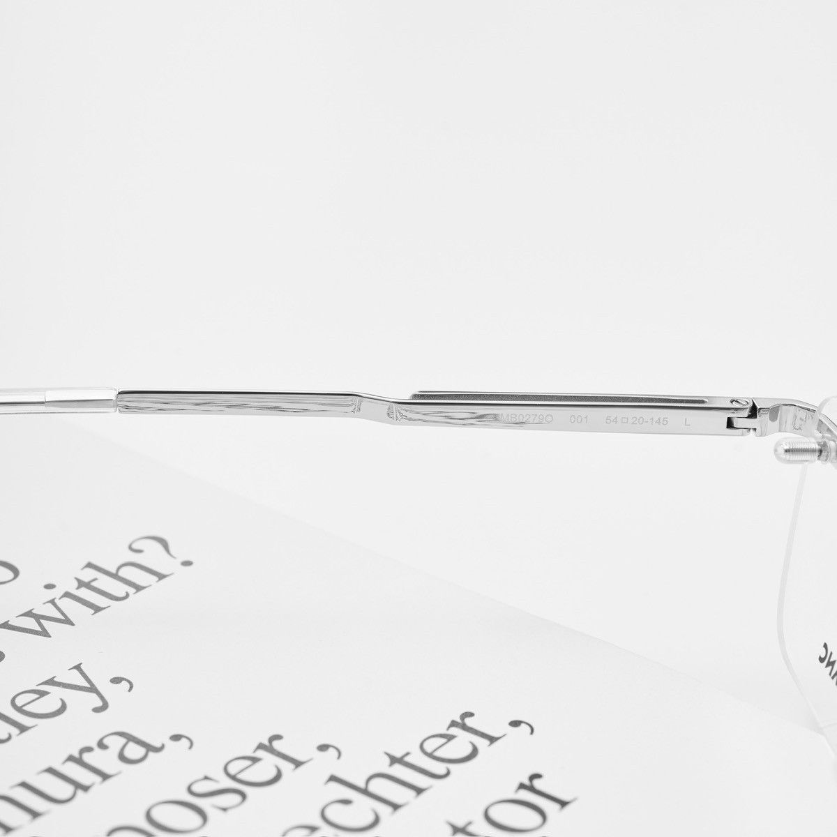 Montblanc MONTBLANC MB0279O 001 GLASSES Size ONE SIZE - 5 Thumbnail
