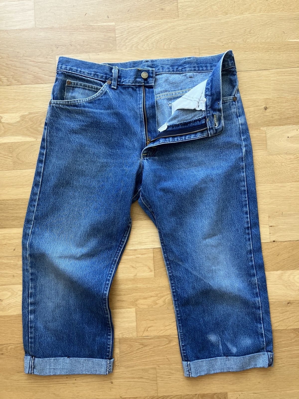 Lee 1970s Lee Riders made in USA jorts Size US 34 / EU 50 - 1 Thumbnail