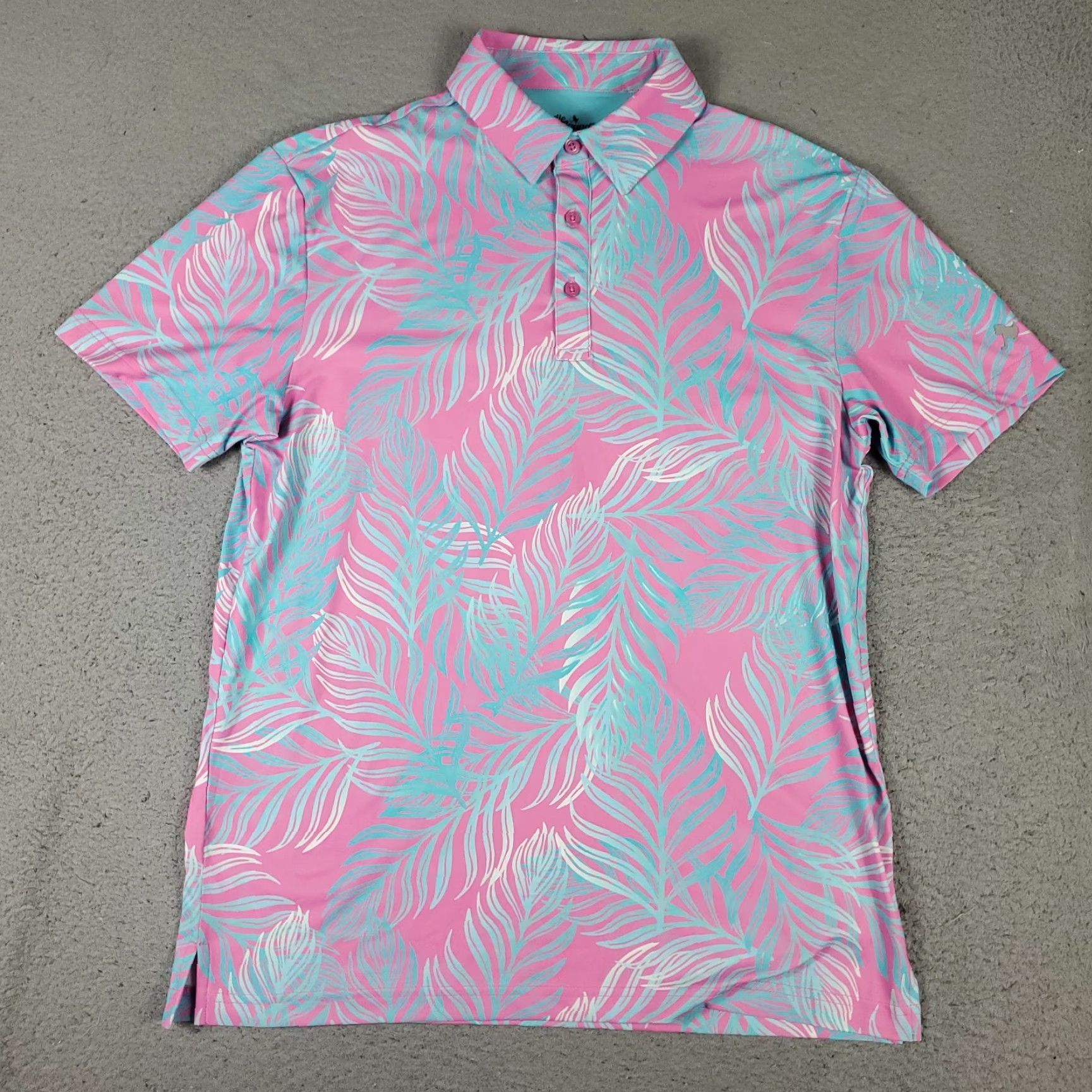 Vintage Birdie Bound Polo Shirt Mens Small Pink Golf Casual Short Sleeve Shirt Size US S / EU 44-46 / 1 - 2 Thumbnail