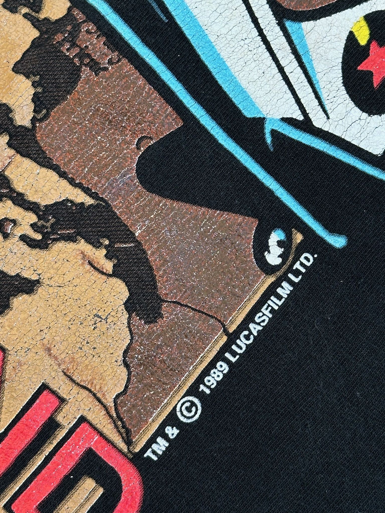Hanes vintage indiana jones and the last crusade 80s tshirt Size US XL / EU 56 / 4 - 9 Thumbnail