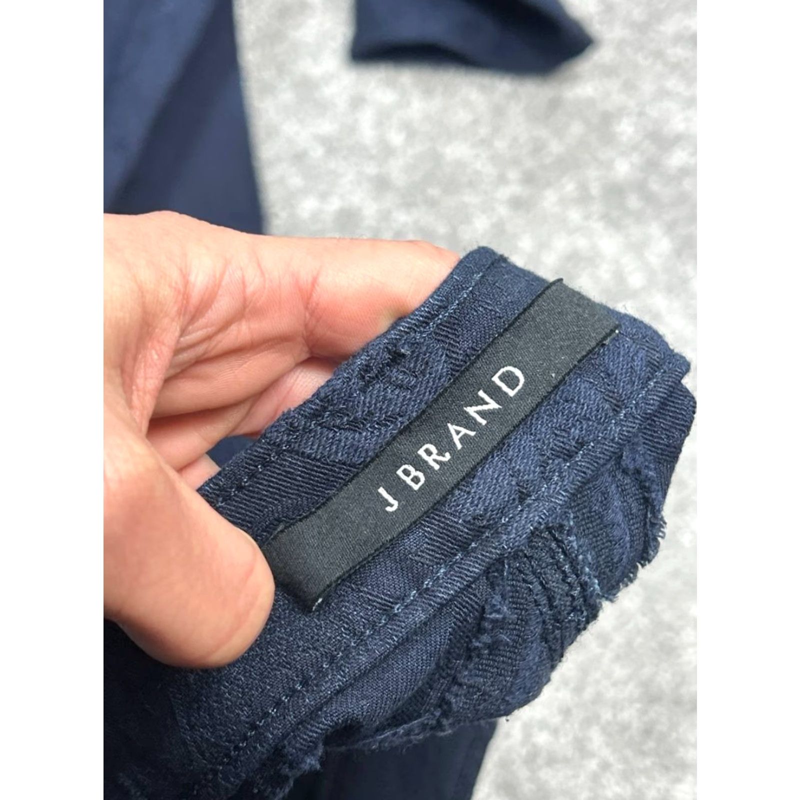 J Brand J Brand Jeans Women's 29 Blue Denim Floral 5-Pocket Skinny Mid Rise Cotton Denim 30x29 Modern Classic Size 29" - 7 Thumbnail