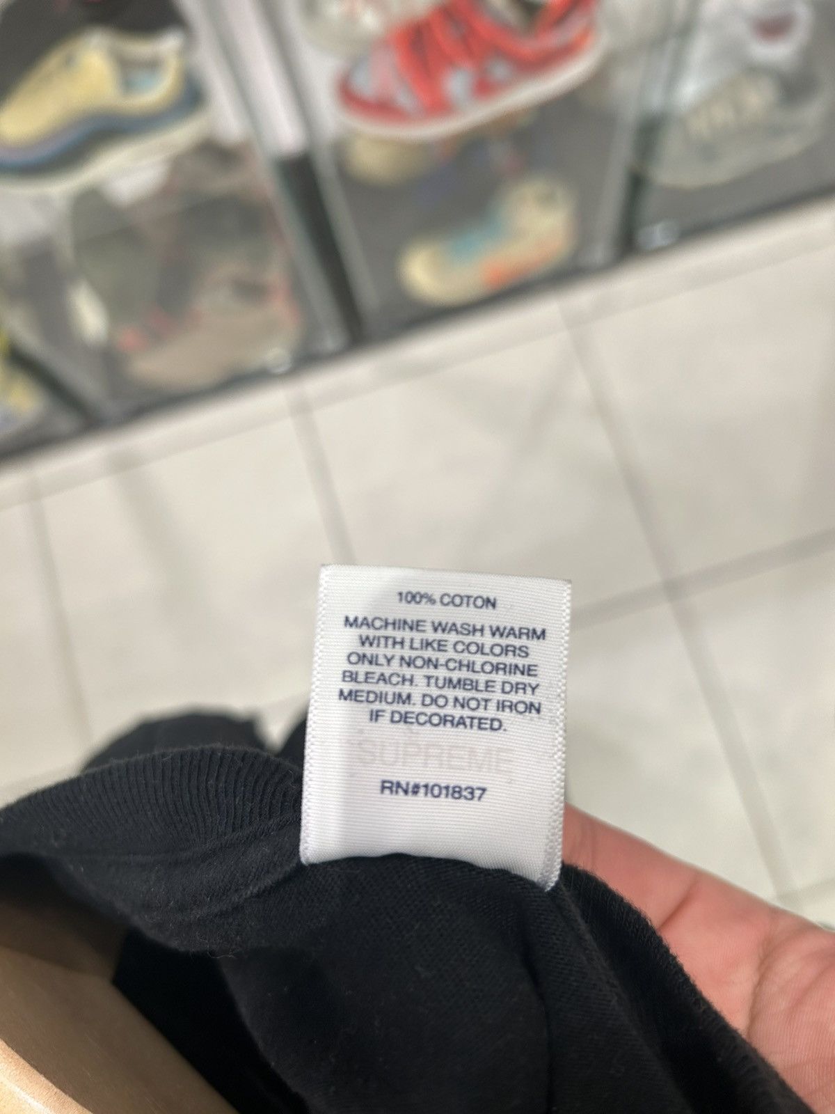 Supreme Supreme ear tee Size US M / EU 48-50 / 2 - 6 Thumbnail