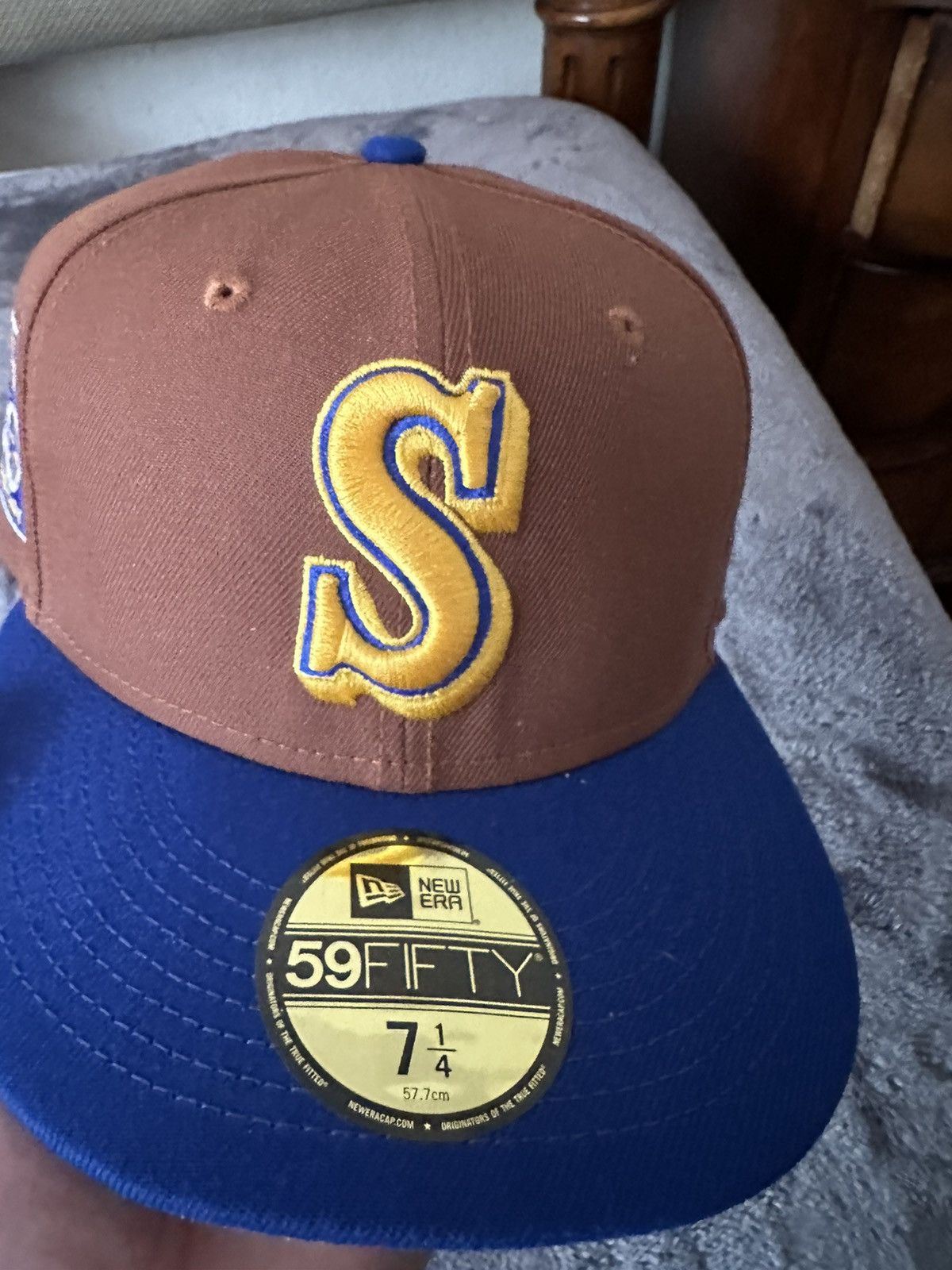 New Era New Era Seattle Mariners 7 1/8 Size ONE SIZE - 1 Thumbnail