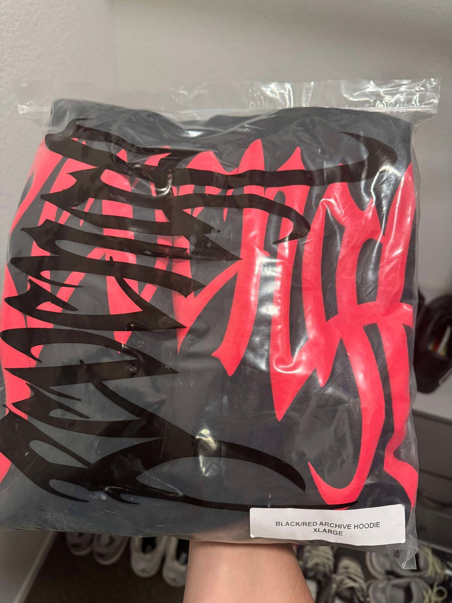 Revenge Revenge Demon Archives Bred Hoodie Size US XL / EU 56 / 4 - 5 Thumbnail