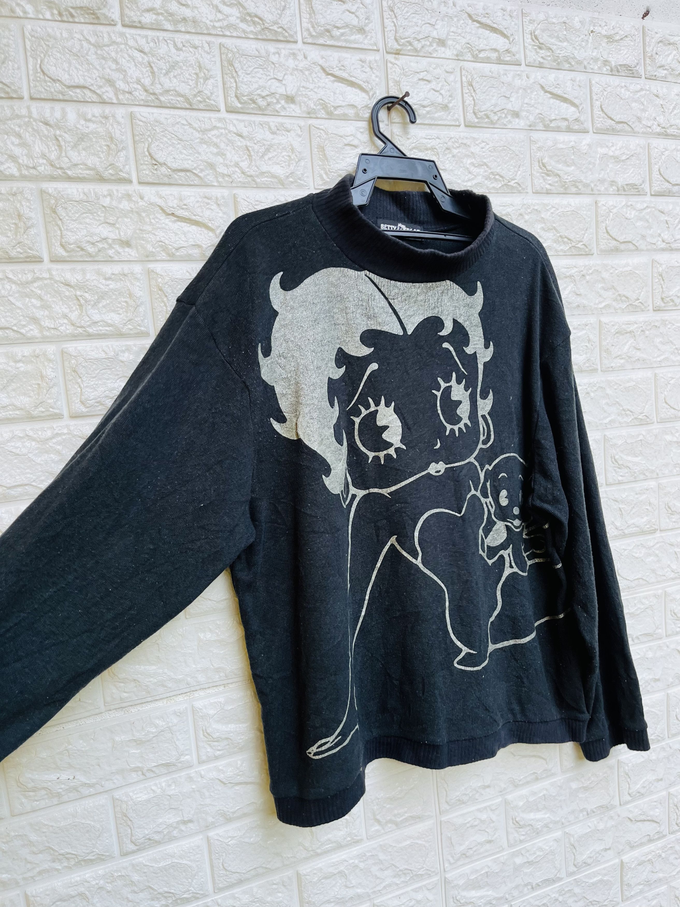 Japanese Brand × Vintage Vintage Betty Boop Hip Hop Designer Fashion Style Size L / US 10 / IT 46 - 3 Thumbnail