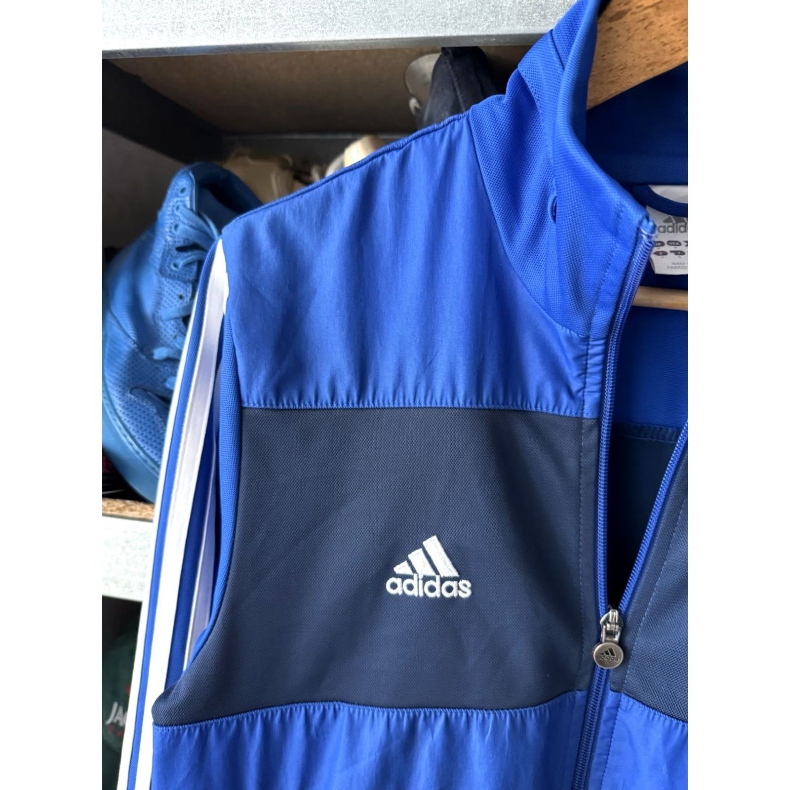 Adidas ARGENTINA 2010 2011 FOOTBALL SOCCER TRACK JACKET adidas P41084 Sz S MEN Size US S / EU 44-46 / 1 - 4 Thumbnail