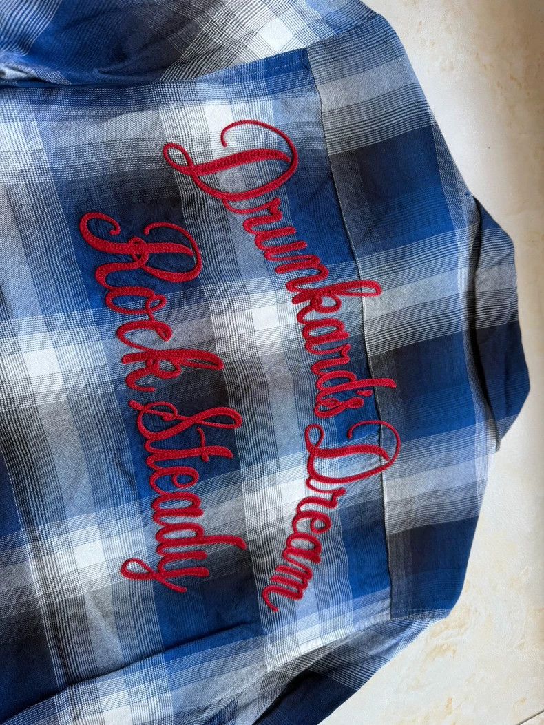 Wacko Maria 13ss Psychedelic Plaid Shirt