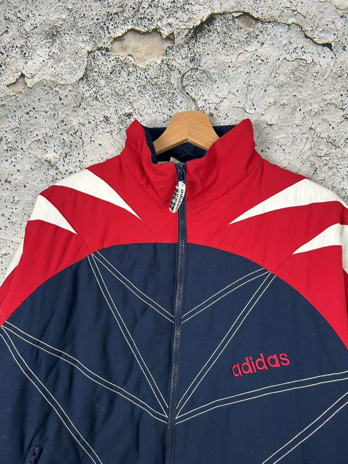 Adidas Vintage 90s Adidas Sportswear Jacket Puffer Hype Rare Size US M / EU 48-50 / 2 - 3 Thumbnail