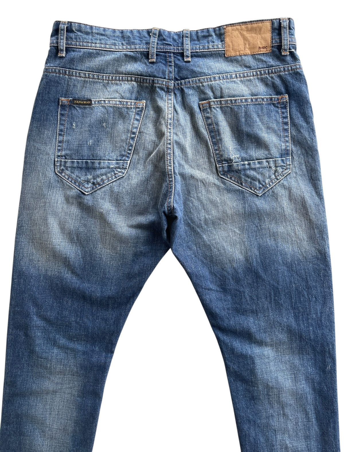 Zara Zara Man Distressed Jeans Size US 32 / EU 48 - 5 Thumbnail