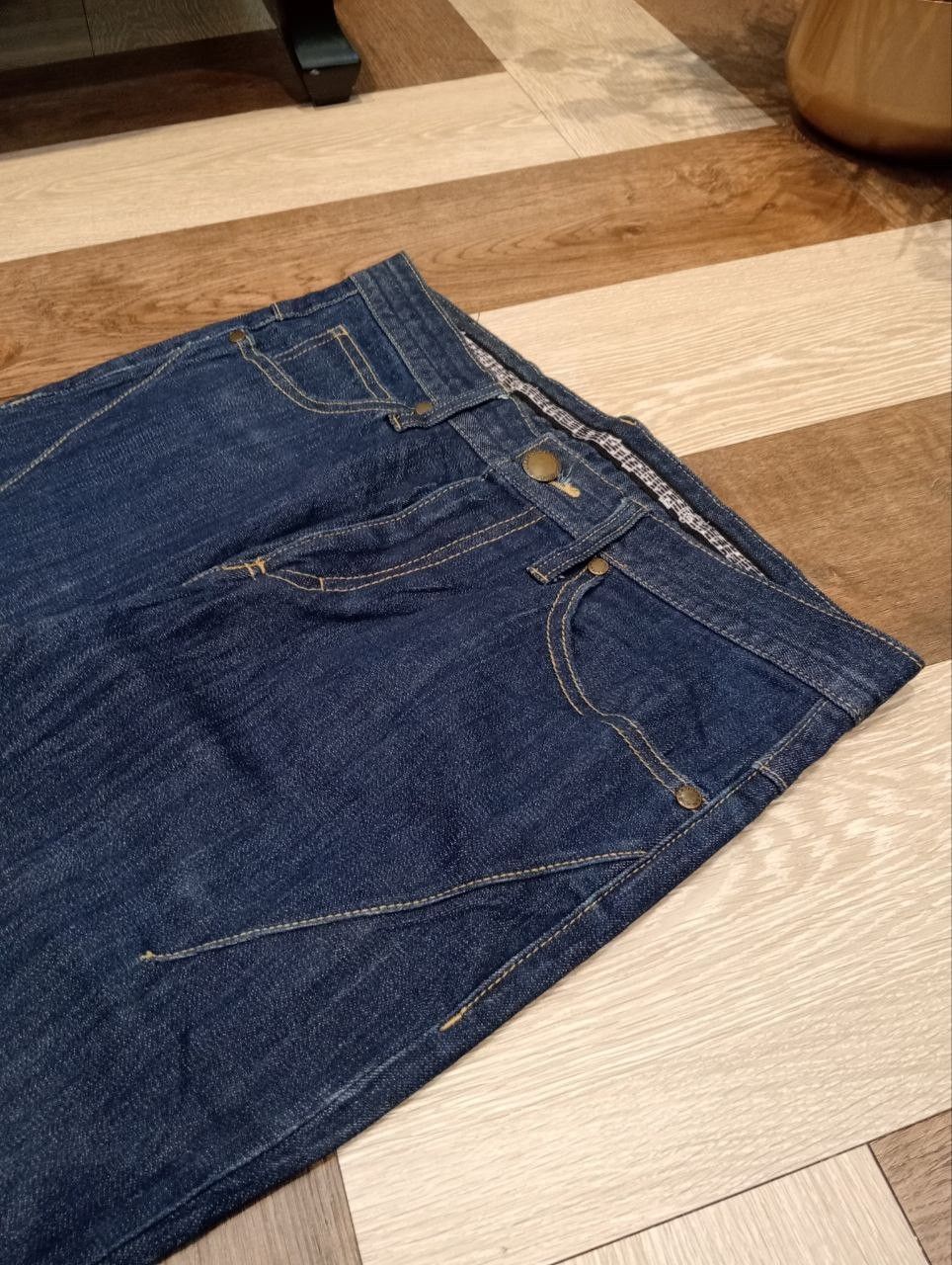Number (N)ine NUMBER NINE JAPAN INDIGO STRETCH DENIM PANTS Size US 30 / EU 46 - 6 Thumbnail