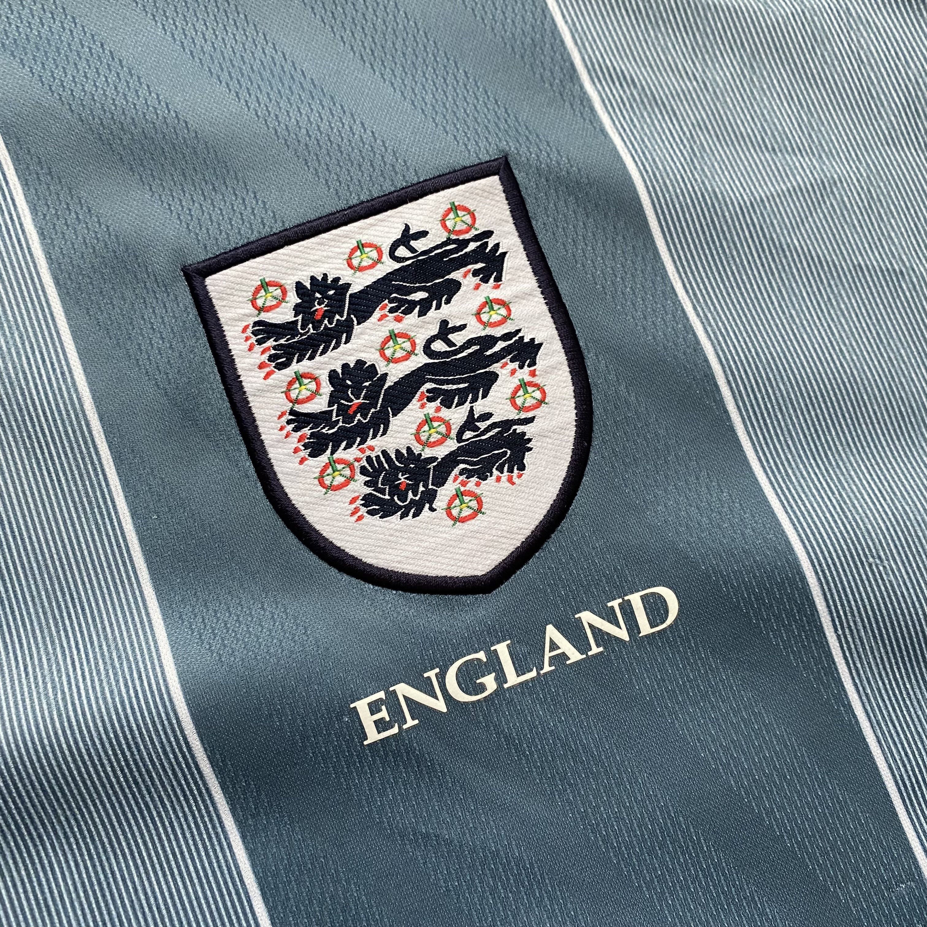 Puma ⚽️ Vintage Drill England Soccer jersey Blockore Score Draw Size US L / EU 52-54 / 3 - 5 Thumbnail