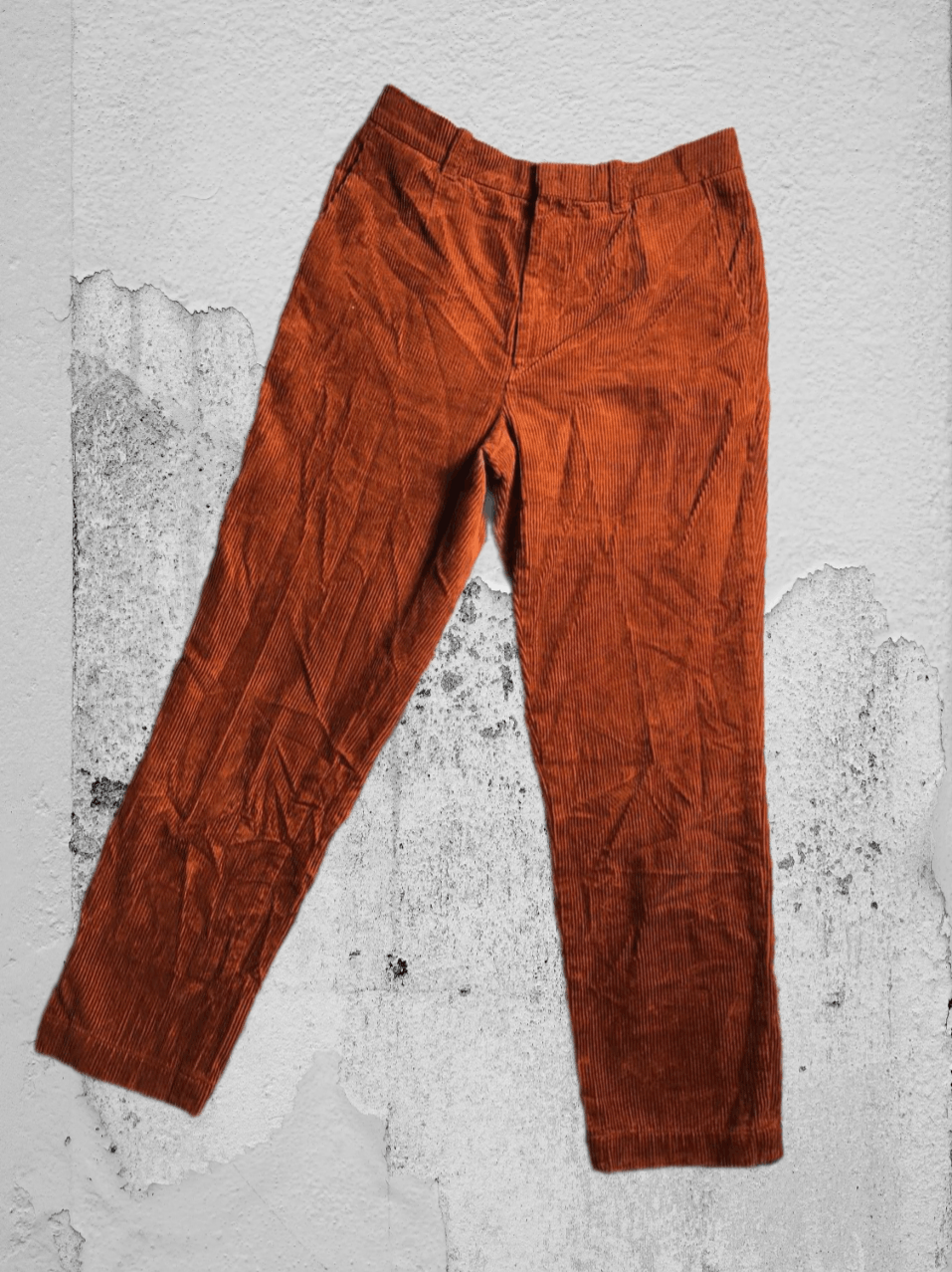 Uniqlo Crazy Crash Dirty Baggy Faded Jean Japan Avant Garde Style Size US 34 / EU 50 - 1 Thumbnail