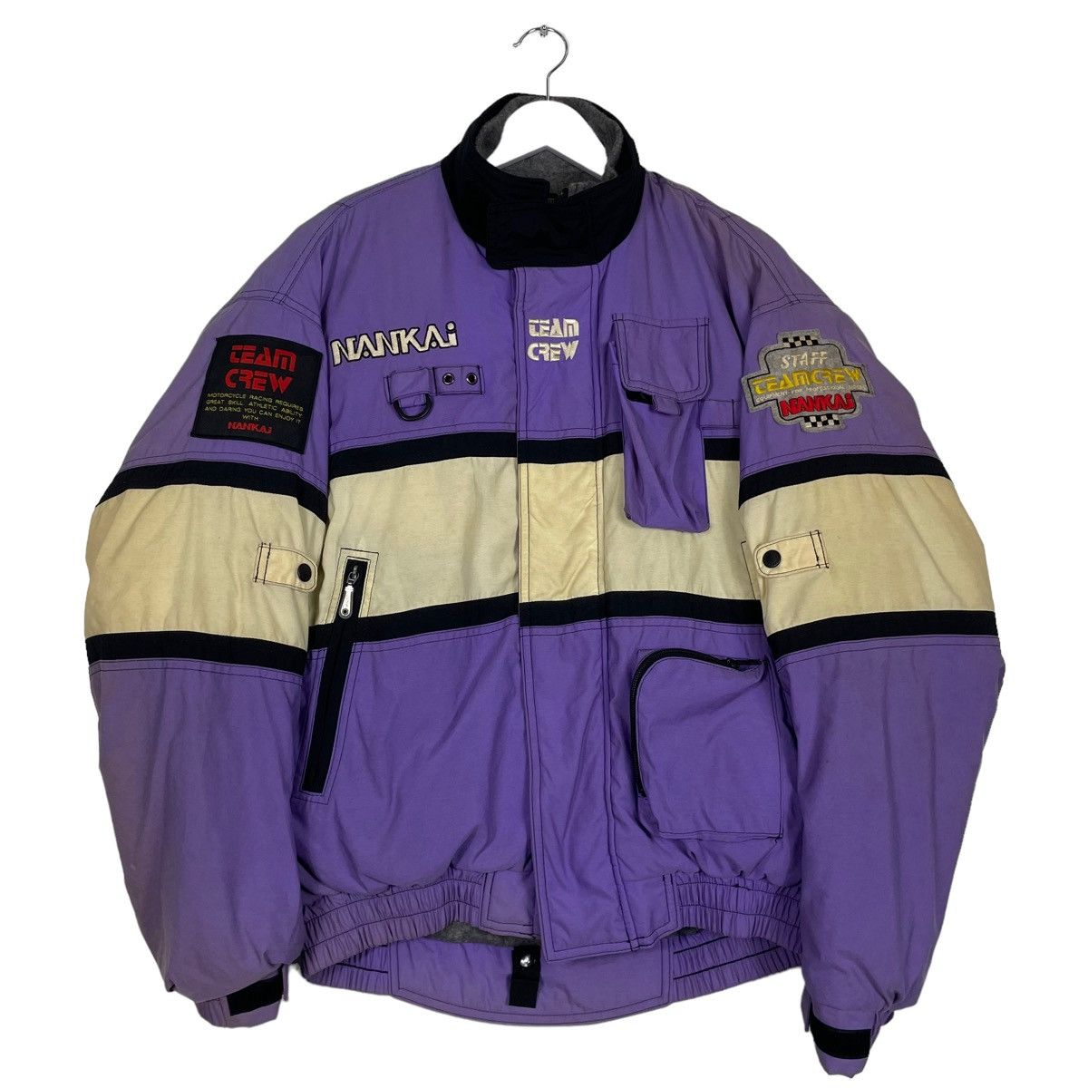 Sports Specialties 💥90s NANKAI PRO RACING TEAM CREW RIOT BOMBER JACKET Size US L / EU 52-54 / 3 - 1 Thumbnail