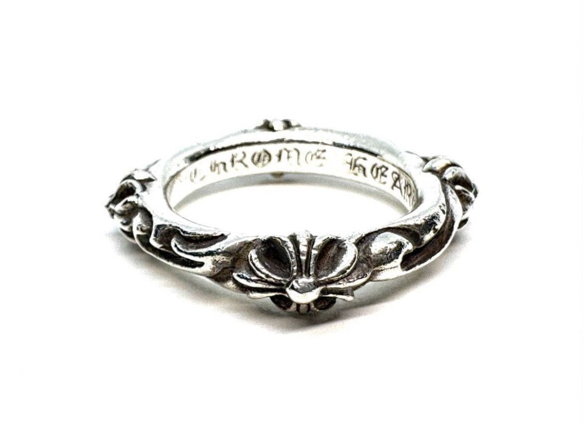 Chrome Hearts Chrome Hearts SBT Band Ring 925 Silver ytk Size ONE SIZE - 1 Thumbnail