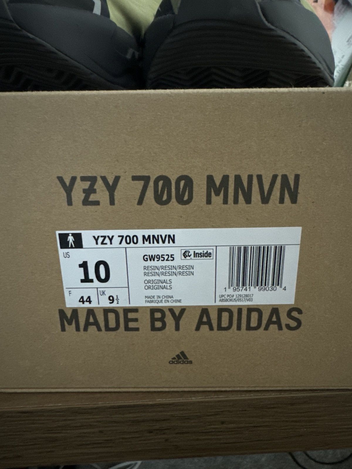 Adidas × Yeezy Yeezy 700 MNVM Resin Size 10 Size US 10 / EU 43 - 1 Thumbnail