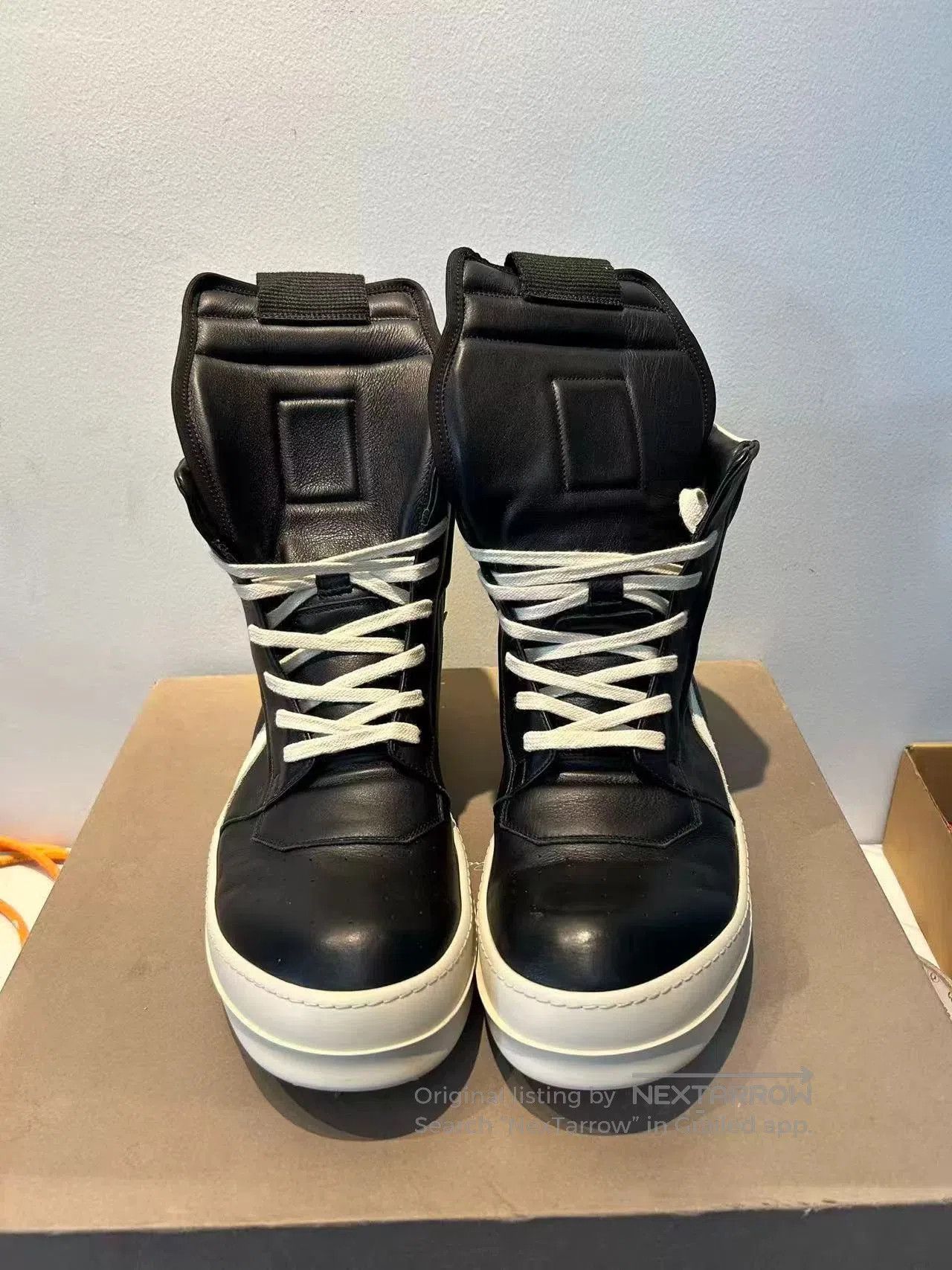 Rick Owens Rick Owens Mainline Stylish Leather Sneakers. Size US 10 / EU 43 - 2 Thumbnail