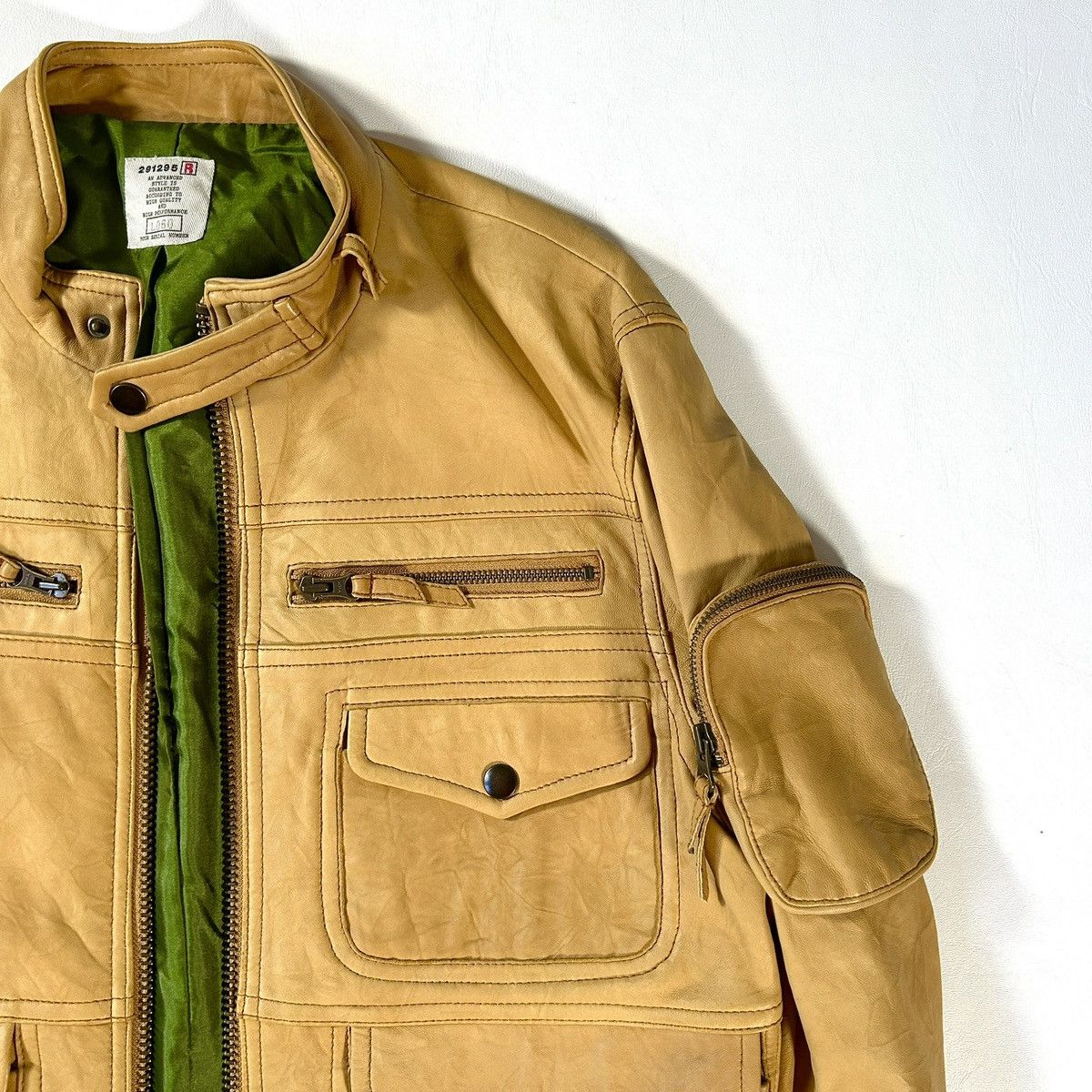 291295=Homme 🔻291295 = Homme Sheepskin Cargo Bomber🔻 Size US M / EU 48-50 / 2 - 3 Thumbnail
