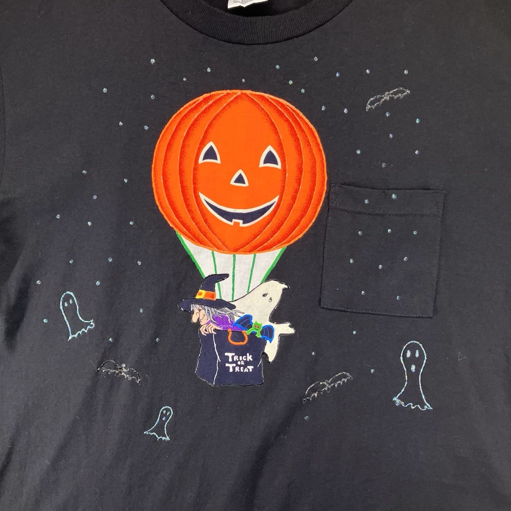 Doublet Vintage Women's Shirt Large USA Pocket Double Sided Art Fun Paint Halloween Size L / US 10 / IT 46 - 3 Thumbnail