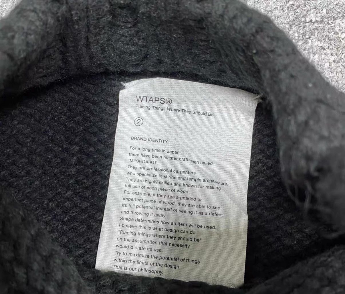 Wtaps WTAPS 16AW Knit Sweater J16 Size US M / EU 48-50 / 2 - 6 Thumbnail