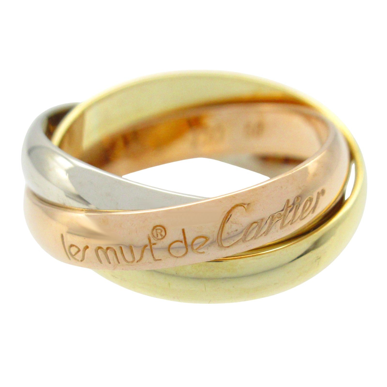 Cartier Cartier Trinity Ring K18 (Yellow Gold) K18Wg (White K18Pg (Pink Gold Size ONE SIZE - 1 Thumbnail