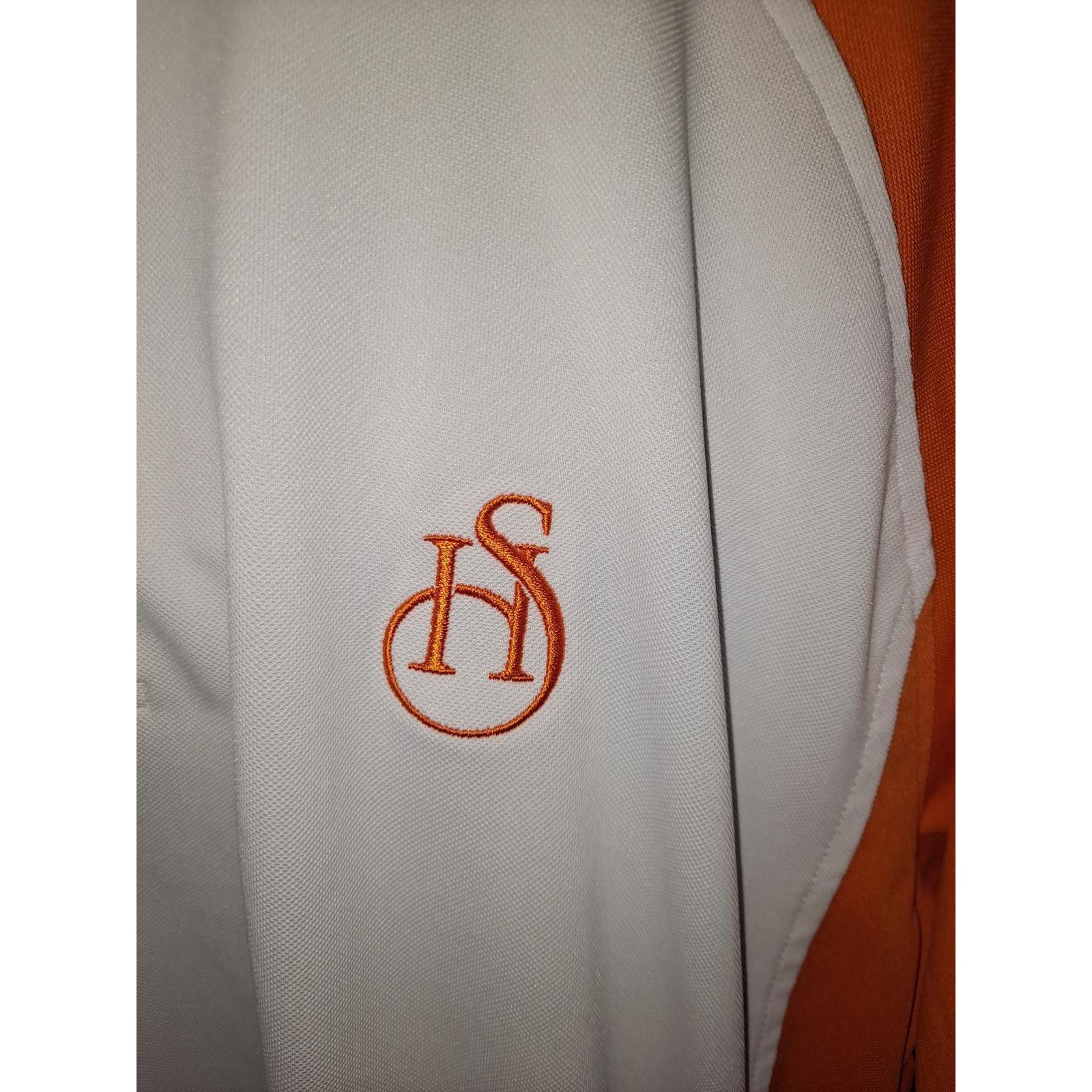 Footjoy FootJoy Orange and White Polo with SH Embroidered Size L Size US L / EU 52-54 / 3 - 2 Thumbnail