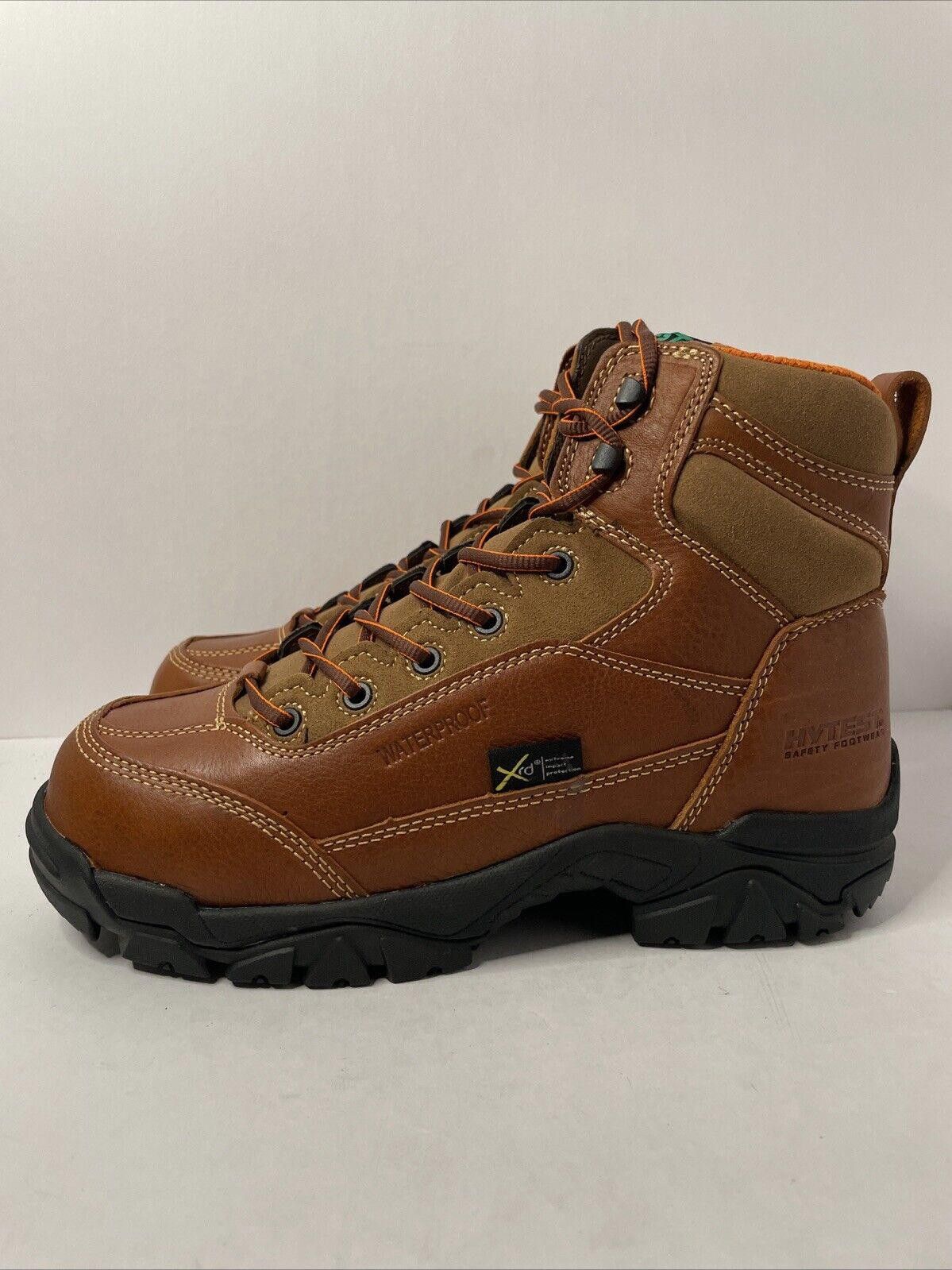 Designer Men’s 7.5W 6” Hytest Safety Footwear construction work boots Size US 7.5 / EU 40-41 - 1 Thumbnail