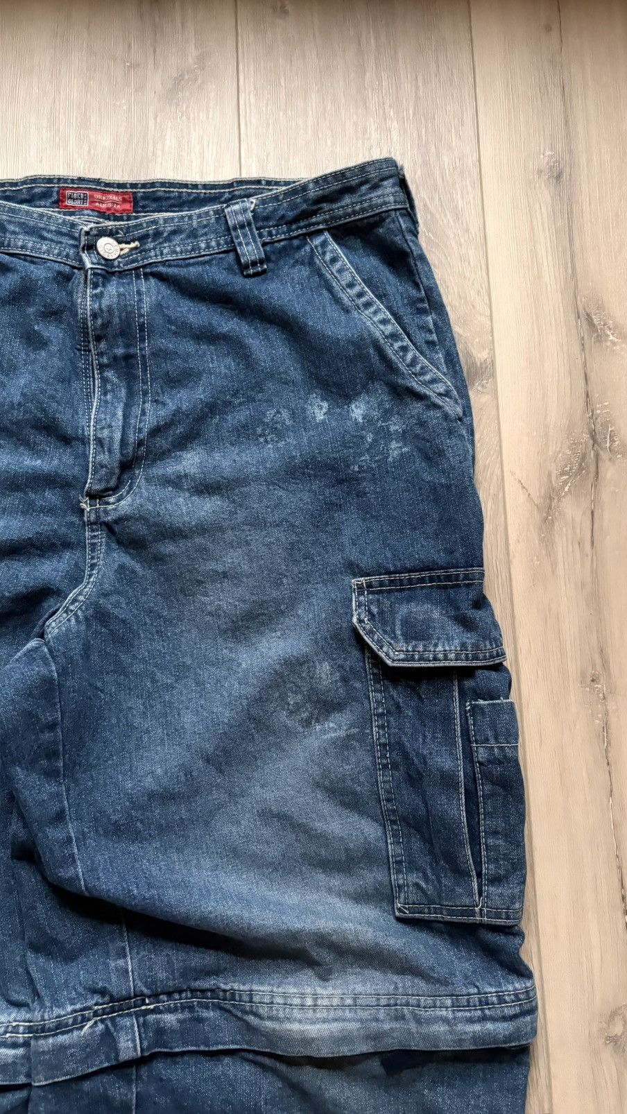 Faded Glory Baggy Faded glory jeans with detachable shorts🔥 Size US 36 / EU 52 - 2 Thumbnail