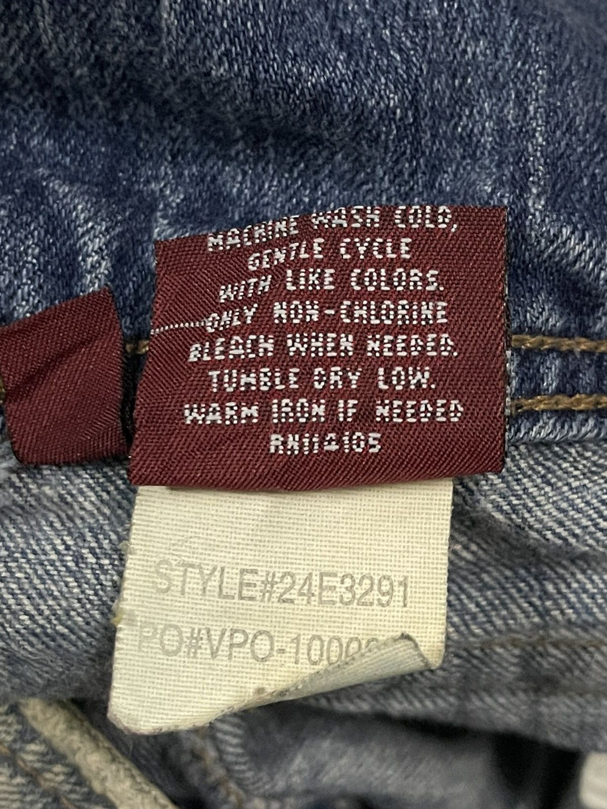 Hysteric Glamour Vintage Japanese Brand Faded Wash Style Flare Jeans Size 28" / US 6 / IT 42 - 7 Thumbnail