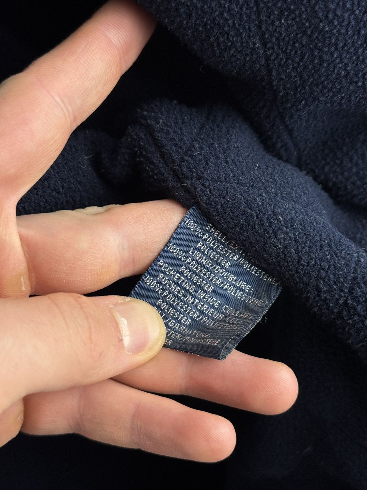 Polo Ralph Lauren Vintage 90s Polo Ralph Lauren Padded Fleece Winter Jacket Size US L / EU 52-54 / 3 - 9 Thumbnail