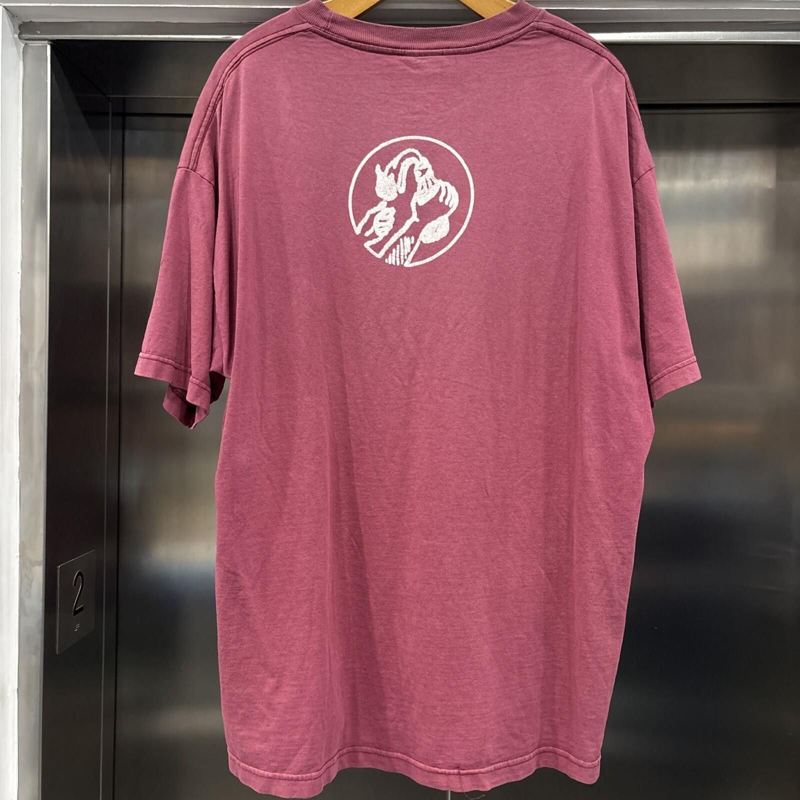 Rage Against The Machine Vintage 1990s Red And White Rage Against the machine tee Size US XL / EU 56 / 4 - 4 Thumbnail