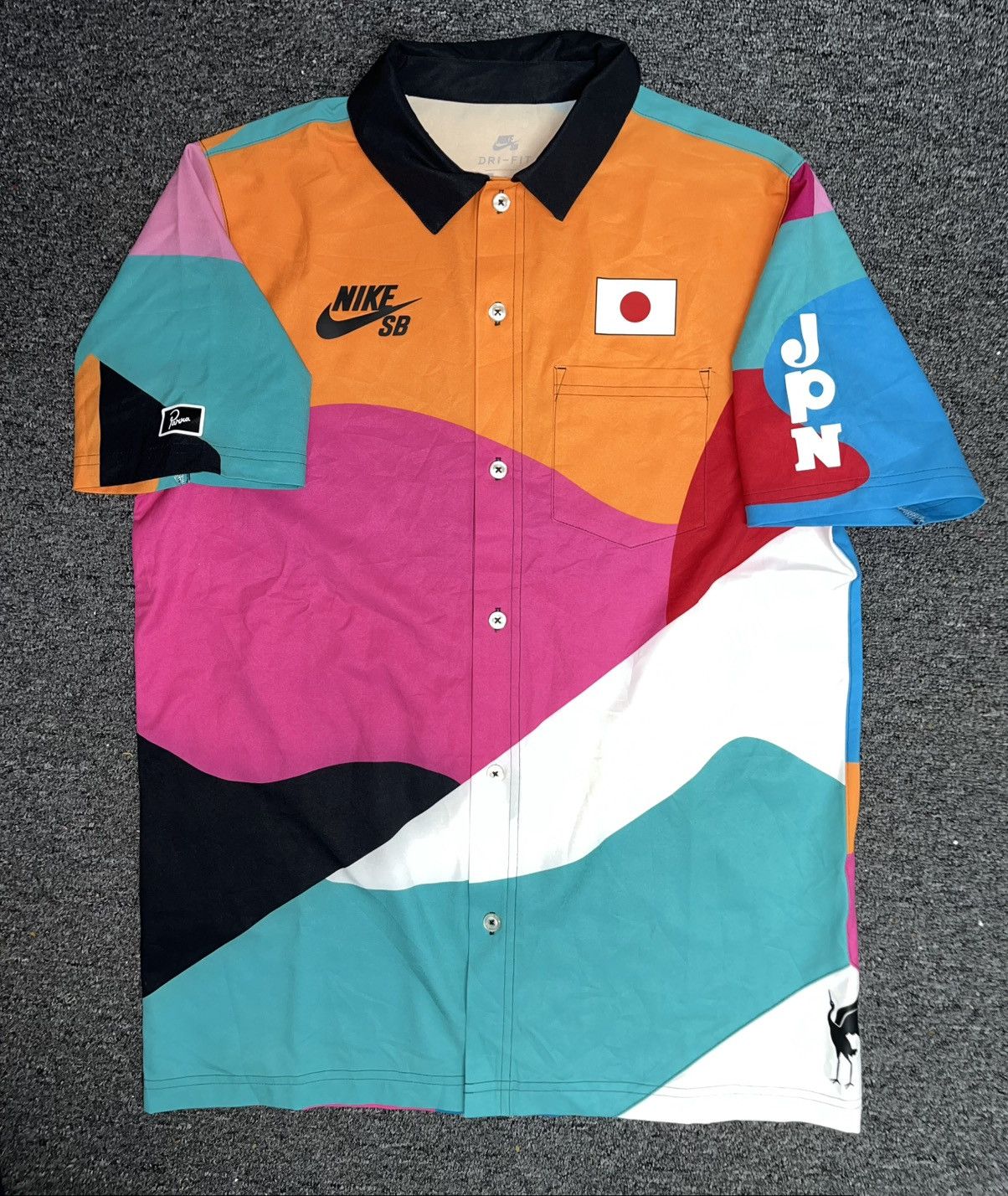 Nike parra polo best sale