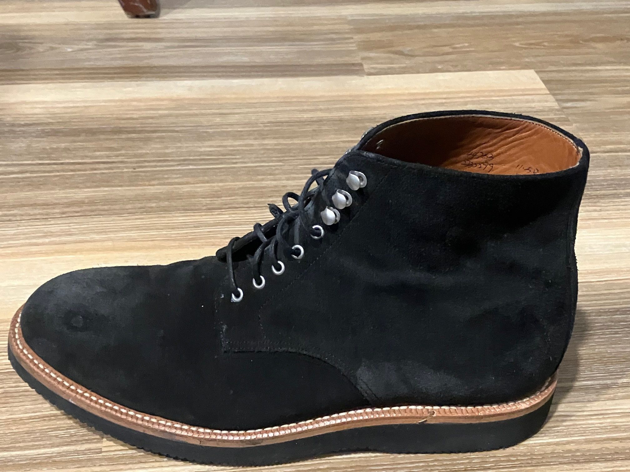 Grant Stone Grant Stone Edward Boot Black Suede 11.5 D Size US 11.5 / EU 44-45 - 4 Thumbnail